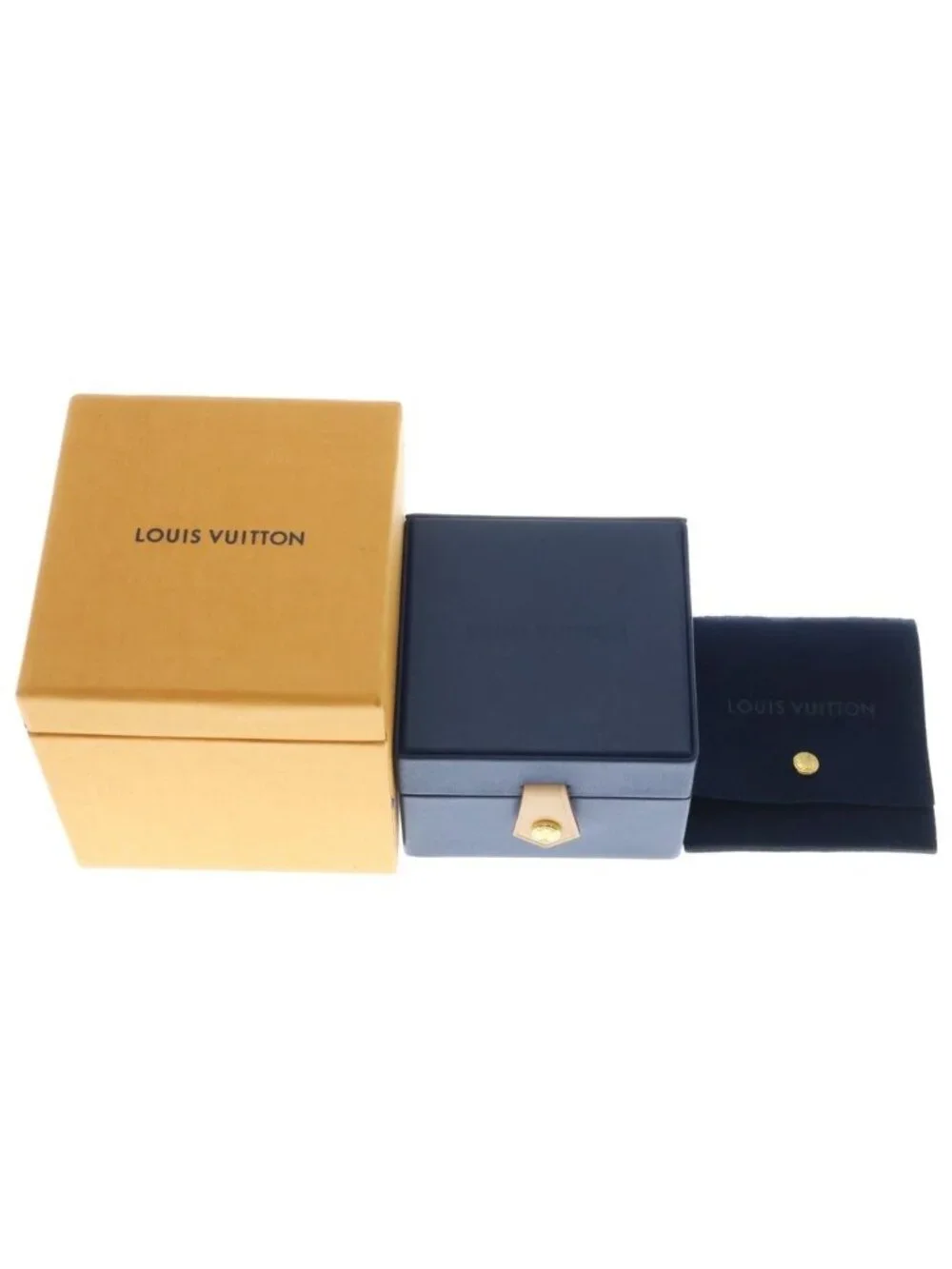 Louis Vuitton Bague Idylle Blossom Chain Ring Yellow Gold